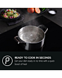 AEG SI84IB1BFB 78cm Induction Hob Black