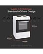 Cookology CFSP600WH/1 60Cm Single Cavity Soild Hob Electric Cooker