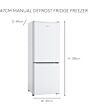 Haden HK127 47Cm Wide Fridge Freezer