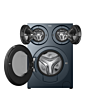 Haier HW12BD14697CU1UK 10kg Washer Dryer Graphite