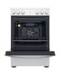 Indesit IS67V5KHW 60cm Single Oven Electric Cooker with Ceramic Hob - White