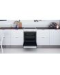 Indesit IS67V5KHW 60cm Single Oven Electric Cooker with Ceramic Hob - White