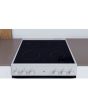 Indesit IS67V5KHW 60cm Single Oven Electric Cooker with Ceramic Hob - White