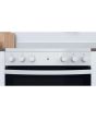 Indesit IS67V5KHW 60cm Single Oven Electric Cooker with Ceramic Hob - White