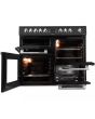 Leisure CK100C210K Electric Ceramic Range Cooker - Black