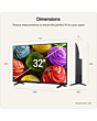 LG 32LB650B6LA.AEK 32inch 4K LED AI HD Smart TV