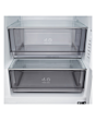 LG GBBSJ10EEP 60/40 No Frost Fridge Freezer Black