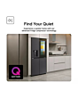 LG GSXE80EVBE InstaView American Fridge Freezer Black