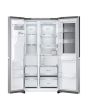 LG GSXE91BSAD Side By Side 91.3cm Non Plumbed - Fridge Freezer - Brushed Steel