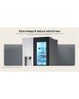 LG GSXE91BSAD Side By Side 91.3cm Non Plumbed - Fridge Freezer - Brushed Steel