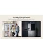 LG GSXE91BSAD Side By Side 91.3cm Non Plumbed - Fridge Freezer - Brushed Steel