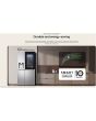 LG GSXE91BSAD Side By Side 91.3cm Non Plumbed - Fridge Freezer - Brushed Steel