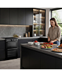 Midea MFO24EME4R118-BK 60cm Double Oven Cooker Black