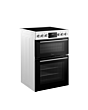Midea MFO24EME4R118-WH 60cm Double Oven Cooker White