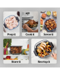Ninja AS090UKWH CRISPi PRO 5-in-1 Glass Air Fryer