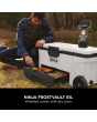Ninja FB265EUUKWH Ninja FrostVault 65QT/61L Wheeled Cooler with Dry Zone - Cloud White | Ninja | Brands | Euronics Site
