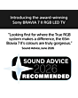 Sony K85XR75M2PB.UKA 85inch 4K RGB LED Google TV