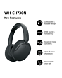 Sony WHCH730NB.CE7 Wireless Noise Cancelling Headphones