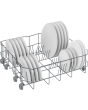 Zenith ZDW601W  ZDW601 Dishwasher - White - 13 Place Settings