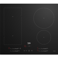 Beko HIIP64530UFT  59cm Electric Hob - Black