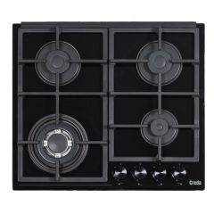 Creda C60GFCWG 59cm Gas Hob - Black