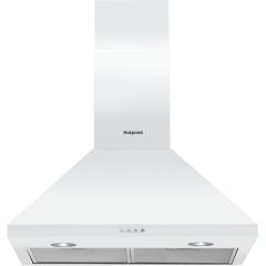 Hotpoint PHPC65FLMX White Pyramid Hood