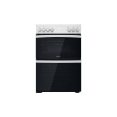 Indesit ID67V9KMW 60Cm Electric Double Oven Cooker