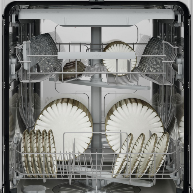AEG GF5200D2SNM Stainless Steel Dishwasher 14 Settings