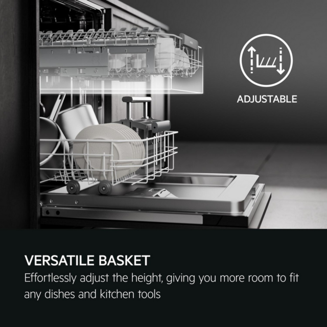 AEG GF5200D2SNM Stainless Steel Dishwasher 14 Settings