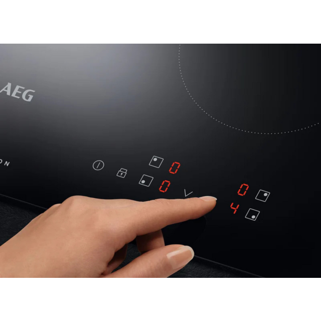 AEG IBS6420SCB 60cm Black Induction Hob Efficient