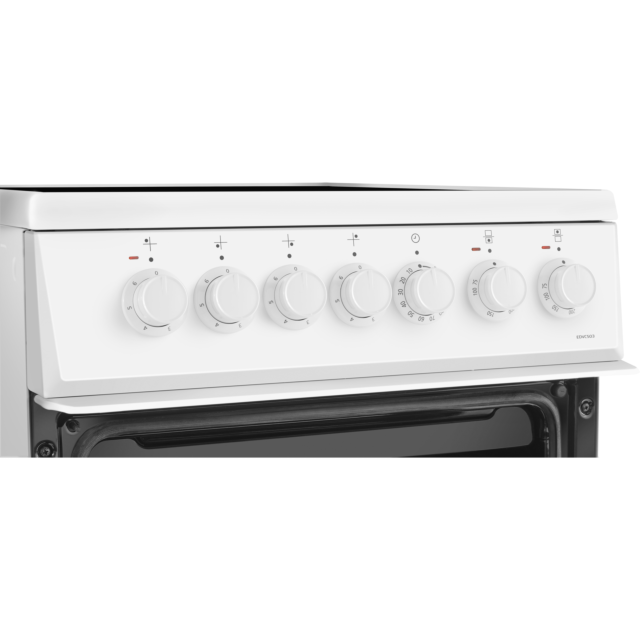 Beko EDVC503W 50cm Electric Double Oven - White