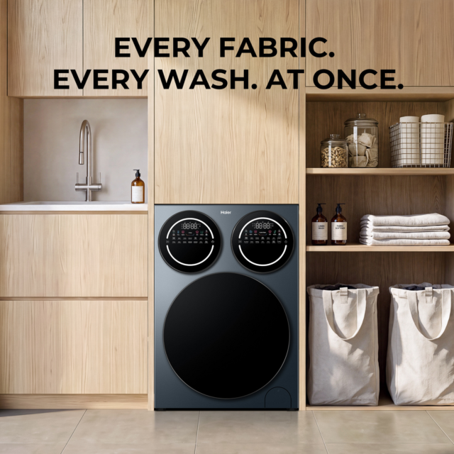Haier HW12BD14697CU1UK 10kg Washer Dryer Graphite