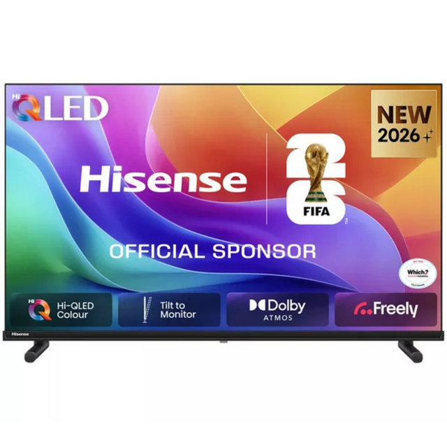 Hisense 40A5STUK Hi-QLED Full HD Smart TV Black
