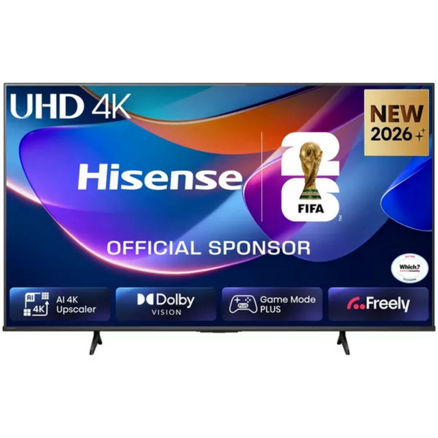 Hisense 55A6STUK 55inch 4K Ultra HD AI Smart TV Black