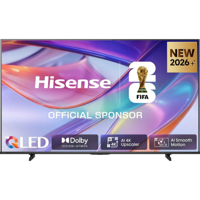 Hisense 65Q7STUK PRO 65-inch 4K Hi-QLED TV Black