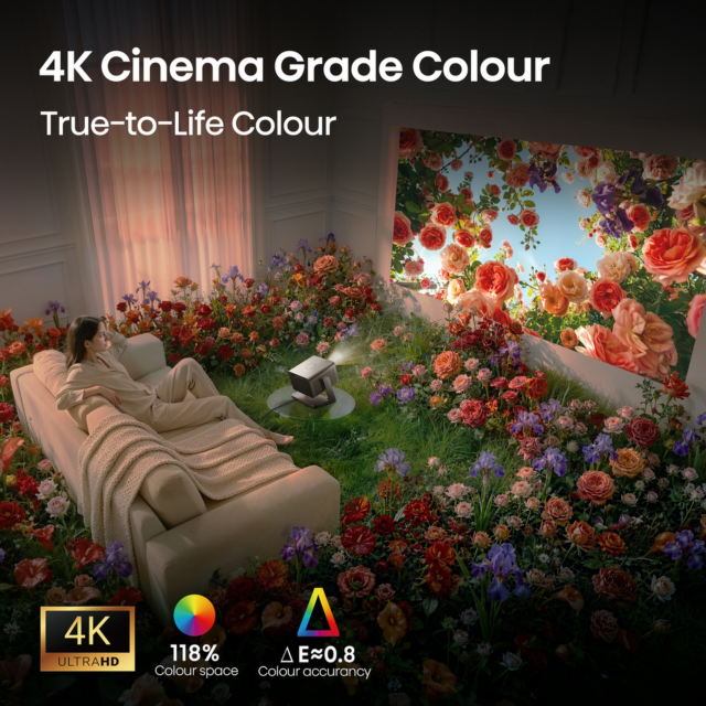 Hisense C3TUKPRO Projector Grey Model