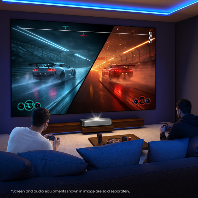 Hisense PX4TUKPRO Projector Silver Black Model