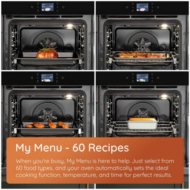 Hotpoint HOI68PT1SBUKC 59.5cm Built-in Electric Oven Black