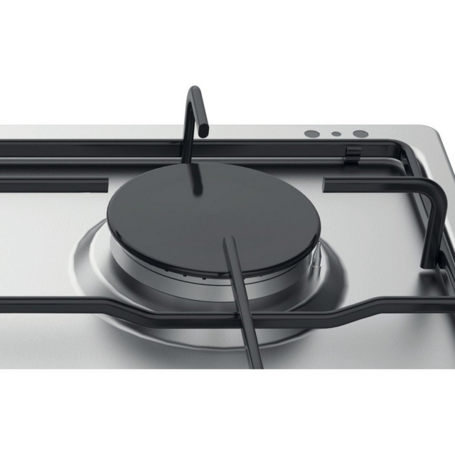 Hotpoint PPH60PFIXUK 59cm Stainless Steel Gas Hob