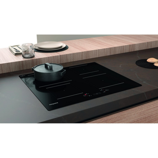 Hotpoint TQ1460S 59cm Black Induction Hob