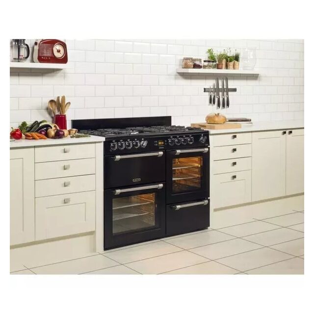 Leisure CK110F232K 110cm Dual Fuel Range Cooker - Black