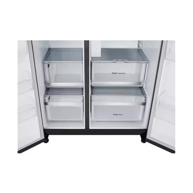 LG GSXE80EVBE InstaView American Fridge Freezer Black