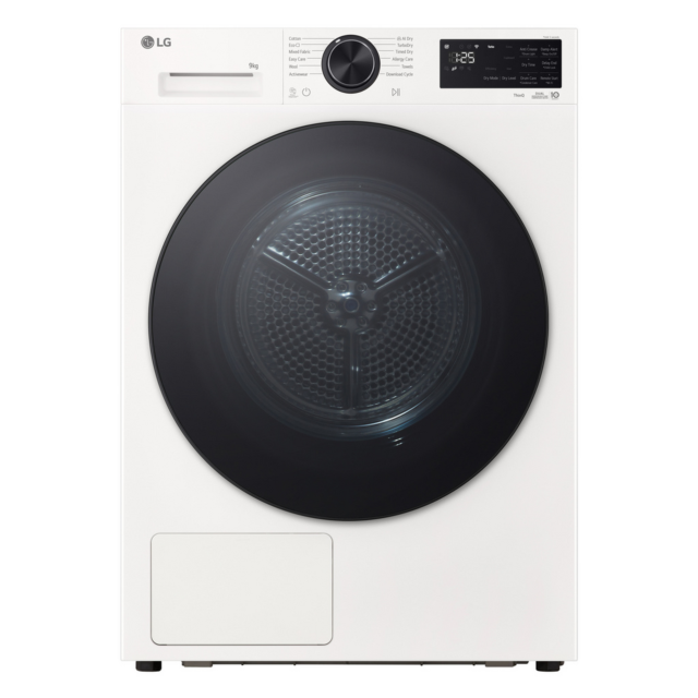 LG RHX5009TWB 9kg Heat Pump Tumble Dryer White