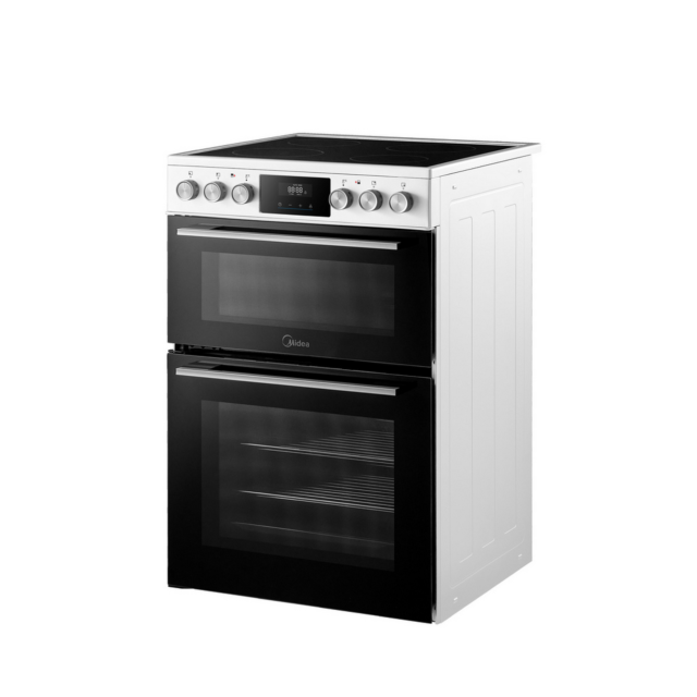 Midea MFO24EME4R118-WH 60cm Double Oven Cooker White