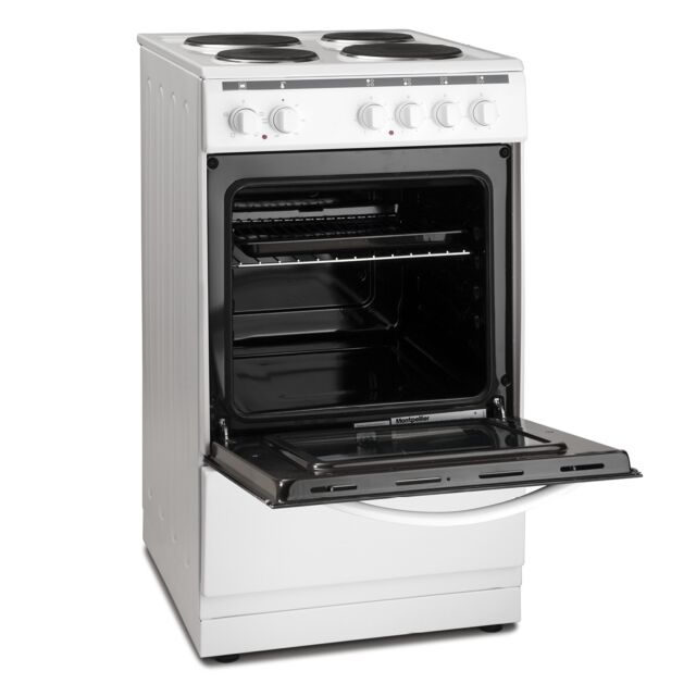 Montpellier MSE46W. 50Cm Single Electric Cooker