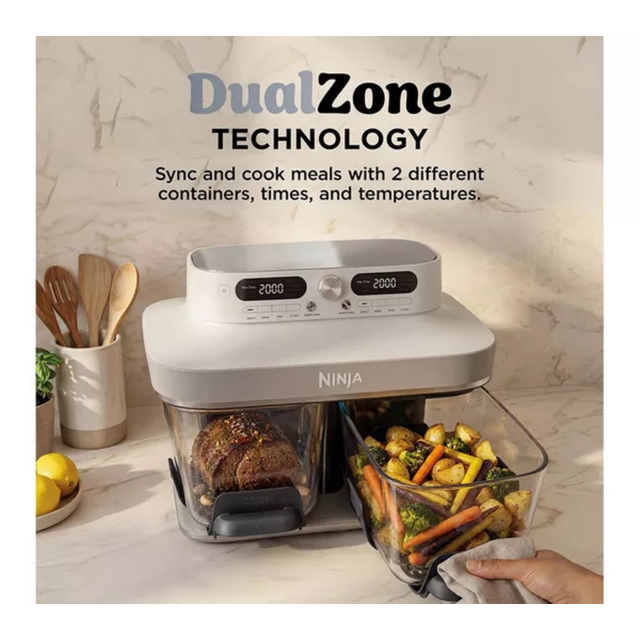 Ninja DD102UKIV2 Dual Zone Air Fryer with 8 Functions