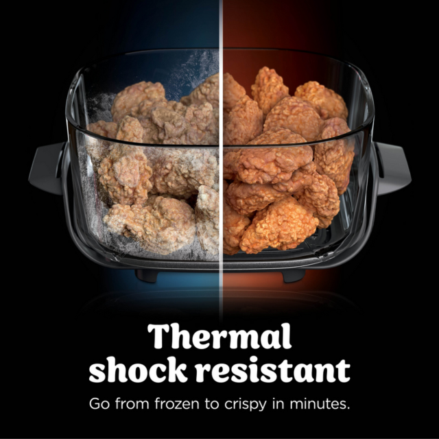 Ninja DD102UKPK1 8-in-1 Dual Zone Glass Air Fryer
