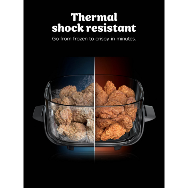 Ninja DD102UKPK1 8-in-1 Dual Zone Glass Air Fryer