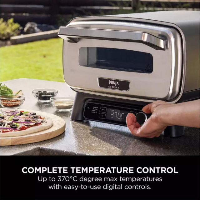 Ninja MO203UK Outdoor Pizza & Air Fry Oven Grey