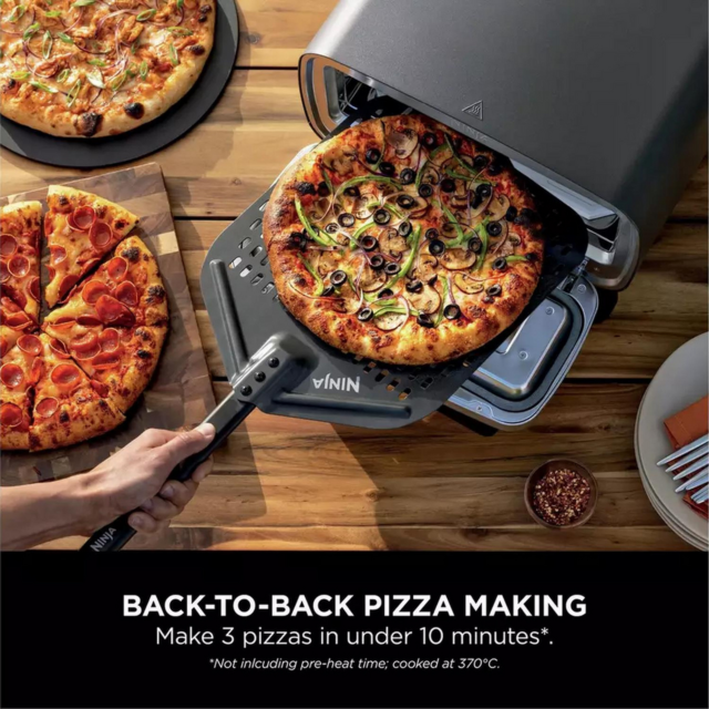 Ninja MO203UK Outdoor Pizza & Air Fry Oven Grey